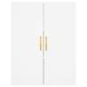 Elegant Wall Mounted Cabinets - 2 pcs White 69.5x34x90 cm