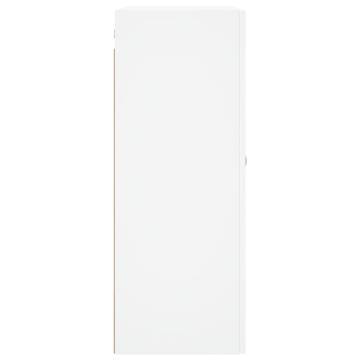 Elegant Wall Mounted Cabinets - 2 pcs White 69.5x34x90 cm