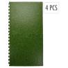 XQ Max Floor Mat Tiles Set Grass Print 4 pcs Green Colour green Number of 4 