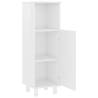 High Gloss White Bathroom Cabinet – 30x30x95 cm | HipoMarket