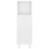 High Gloss White Bathroom Cabinet – 30x30x95 cm | HipoMarket