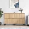 Sideboards 2 pcs Sonoma Oak Engineered Wood Colour sonoma oak Quantity in Package 2 