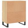 2 PCS Sonoma Oak Sideboards - Elegant Storage Solution