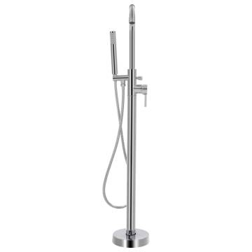 Premium Freestanding Bathtub Faucet - 118.5 cm Stainless Steel