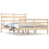 Solid Wood Pine Bed Frame 160x200 cm - Comfortable Sleep