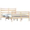 Solid Wood Pine Bed Frame 160x200 cm - Comfortable Sleep