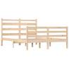 Solid Wood Pine Bed Frame 160x200 cm - Comfortable Sleep