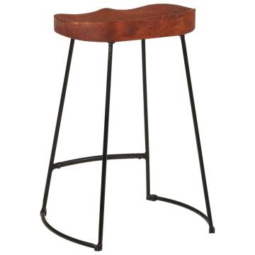 Gavin Bar Stools - 2 pcs Solid Mango Wood | Hipomarket