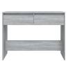 Stylish Grey Sonoma Console Table - 100x35x76.5 cm