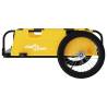 Bike Trailer - Yellow Oxford Fabric & Iron | Hipo Market UK