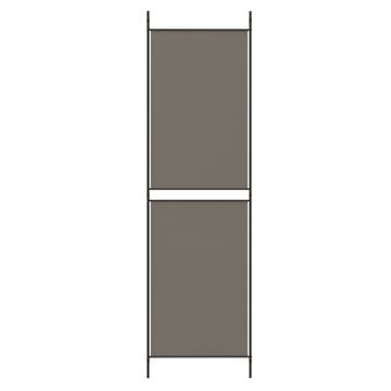 6-Panel Room Divider Anthracite 300x200 cm - HipoMarket