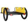 Bike Trailer - Yellow Oxford Fabric & Iron | Hipo Market UK