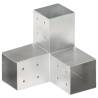 Post Connector Y Shape Galvanised Metal 81x81 mm Size 81 x 81 mm Quantity in Package 1 Shape y shape 