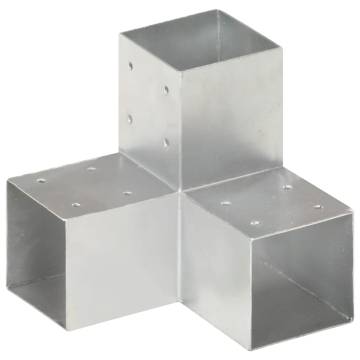 Post Connector Y Shape Galvanised Metal 91x91 mm - Durable & Reliable