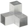 Post Connector Y Shape Galvanised Metal 91x91 mm Size 91 x 91 mm Quantity in Package 1 Shape y shape 