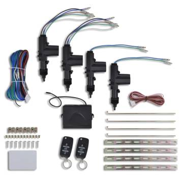 Car Central Door Lock Kit for VW/Audi/Skoda - 2 Remotes