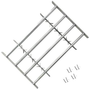 Adjustable Security Grille for Windows - 1000-1500 mm | HipoMarket