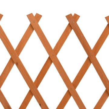 Garden Trellis Fence Orange 150x80 cm - Solid Firwood