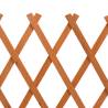 Garden Trellis Fence Orange 150x80 cm - Solid Firwood