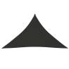 Sunshade Sail Oxford Fabric Triangular 3.5x3.5x4.9 m Anthracite Colour anthracite Size 3.5 x 3.5 x 4.9 m Quantity in Package 1 