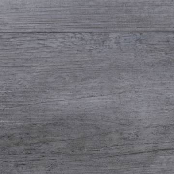 Self-Adhesive PVC Flooring Planks - Matt Wood Grey, 2.51 m²