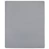 Jersey Fitted Sheet Grey 160x200 cm - Soft Cotton Comfort