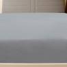 Jersey Fitted Sheet Grey 160x200 cm - Soft Cotton Comfort