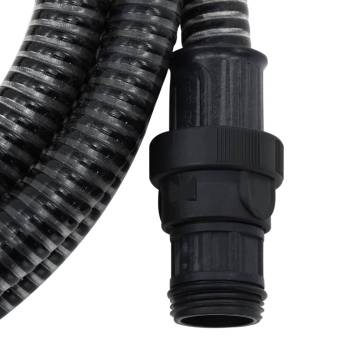 Suction Hose with PVC Connectors - 1" x 4m | HipoMarket