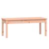 Solid Douglas Wood Garden Bench - 109x44x45 cm