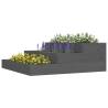 Grey Planter 78x78x27 cm - Solid Pine Wood | HipoMarket