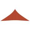 Terracotta Sunshade Sail 4x4 m - UV & Mould Resistant HDPE