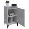 Trendy Bedside Cabinets 2 pcs Concrete Grey - Hipomarket