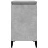 Trendy Bedside Cabinets 2 pcs Concrete Grey - Hipomarket