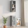 Grey Sonoma Wall Cabinet - 32.5x34.5x90cm | HipoMarket