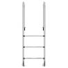 Durable Pool Ladder 54x38x158 cm 304 Stainless Steel | HiPoMarket