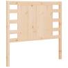 Solid Pine Wooden Headboard 96x4x100 cm | Hipomarket