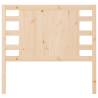 Solid Pine Wooden Headboard 96x4x100 cm | Hipomarket