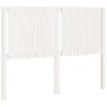 Stylish White Bed Headboard - Solid Pine Wood | Hipo Market