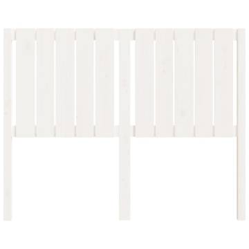 Stylish White Bed Headboard - Solid Pine Wood | Hipo Market