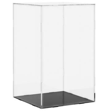 Transparent Acrylic Display Box 14x14x22 cm | HipoMarket