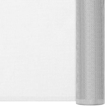 Mesh Screen Aluminium 60x500 cm Silver - Durable Insect Protection