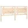 Solid Pine Wood Bed Headboard - Stylish & Rustic Design