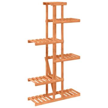 Flower Stand 75x25x140.5 cm - Solid Wood Fir Plant Rack