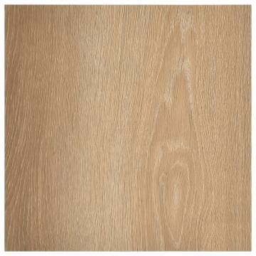 Self-Adhesive PVC Flooring Planks - 20 Pcs, Brown | HipoMarket