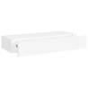 Wall-Mounted Drawer Shelf White 60x23.5x10 cm - HipoMarket