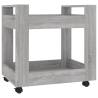 Desk Trolley Grey Sonoma - Stylish & Practical Storage Solution