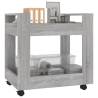 Desk Trolley Grey Sonoma - Stylish & Practical Storage Solution