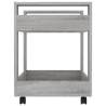 Desk Trolley Grey Sonoma - Stylish & Practical Storage Solution