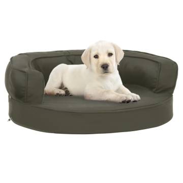 Ergonomic Dog Bed Mattress 60x42 cm - Comfort in Dark Grey