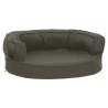 Ergonomic Dog Bed Mattress 60x42 cm - Comfort in Dark Grey